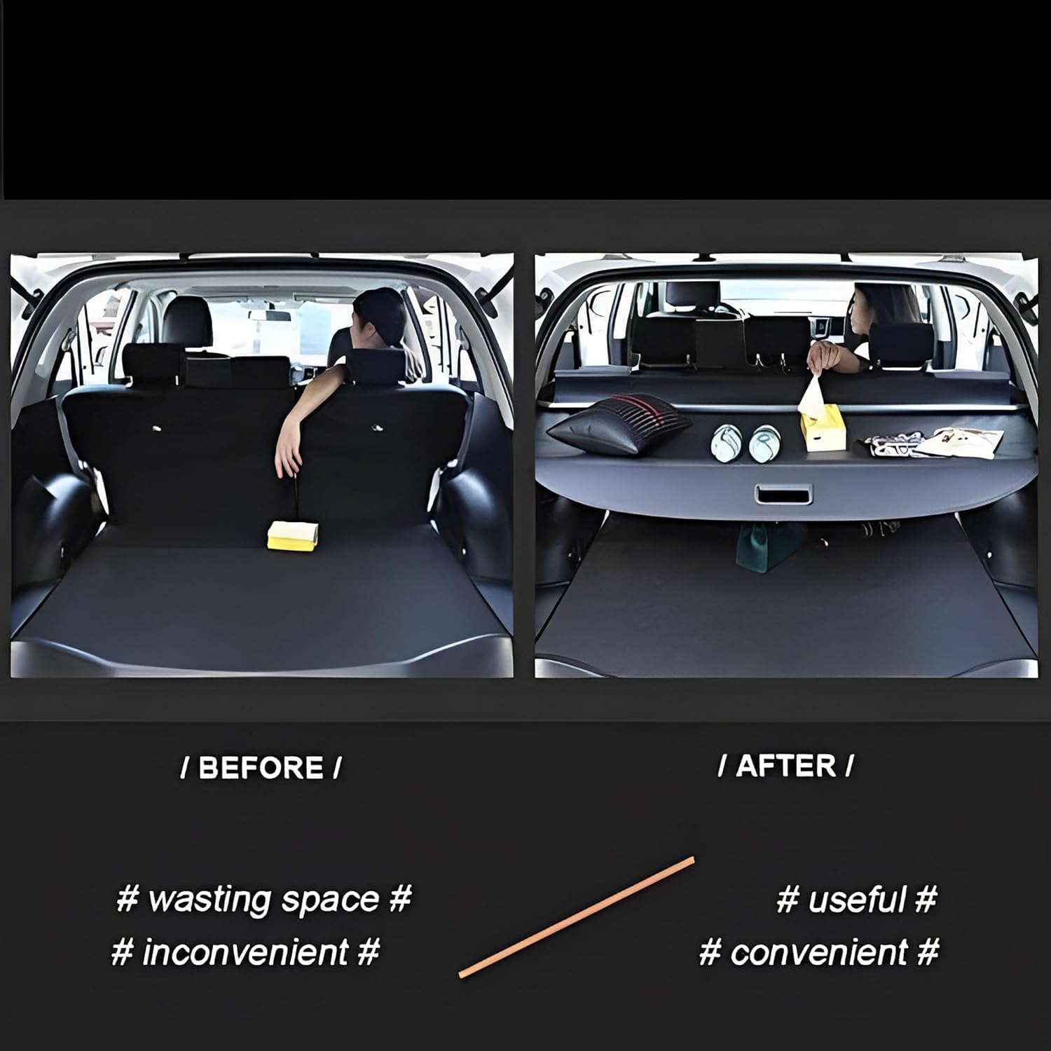 Étagère De Coffre Rétractable Pour BMW X5 E53 2005-2006 - Cache Bagages Arrière Confidentialité Protection