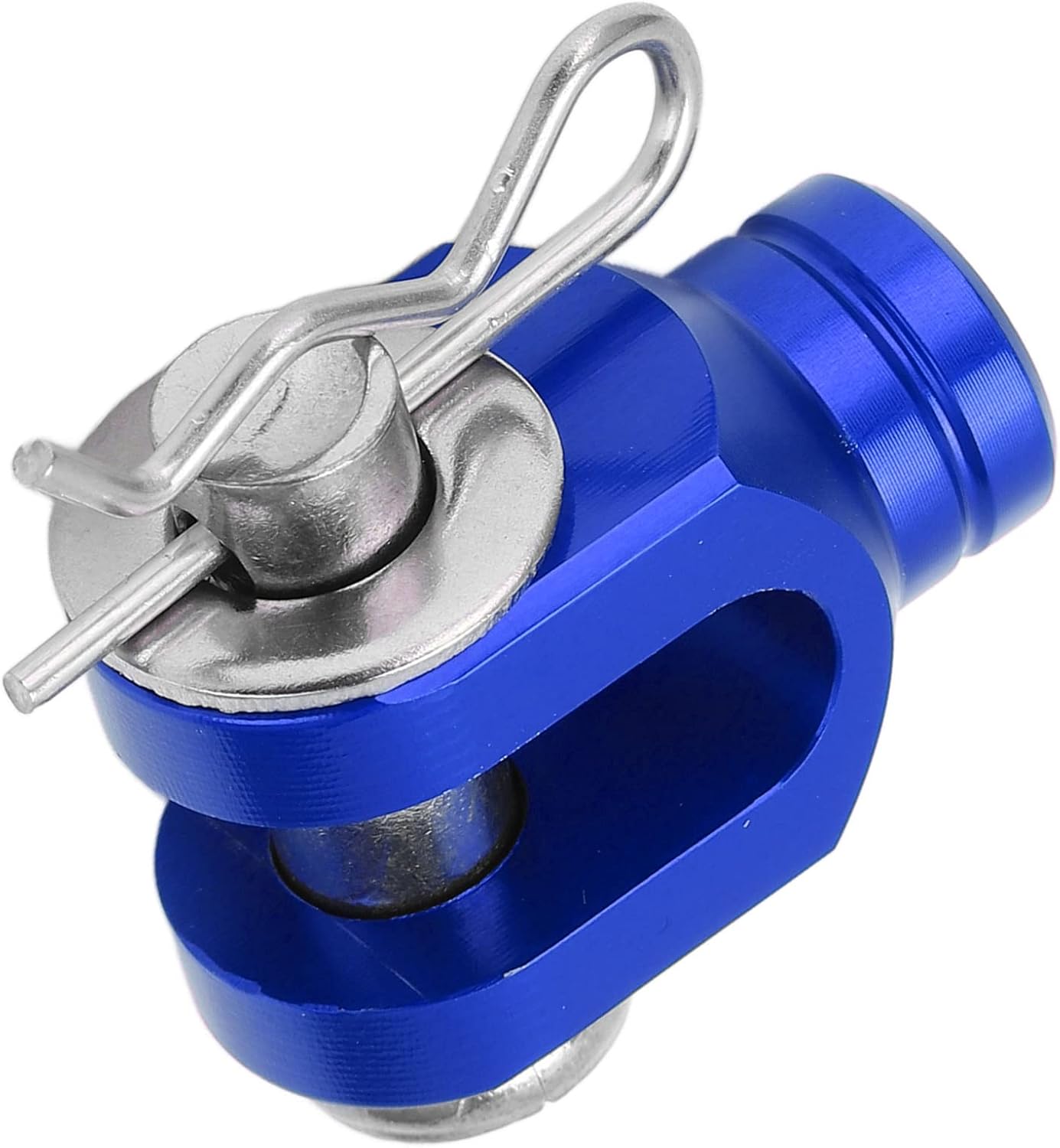 Keenso Rear Brake Clevis, Aluminum Motorcycle Rear Brake Pedal Clevis YZ125 250 YZ250F YZ125X YZ450FX WR450F(A (Blue))
