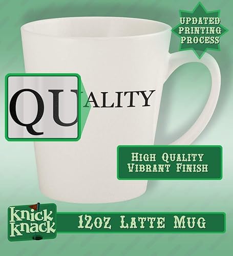 Miniatura 2 de Knick Knack Gifts Better Late Than Ugly - 12oz Ceramic Latte Coffee Mug Cup, White