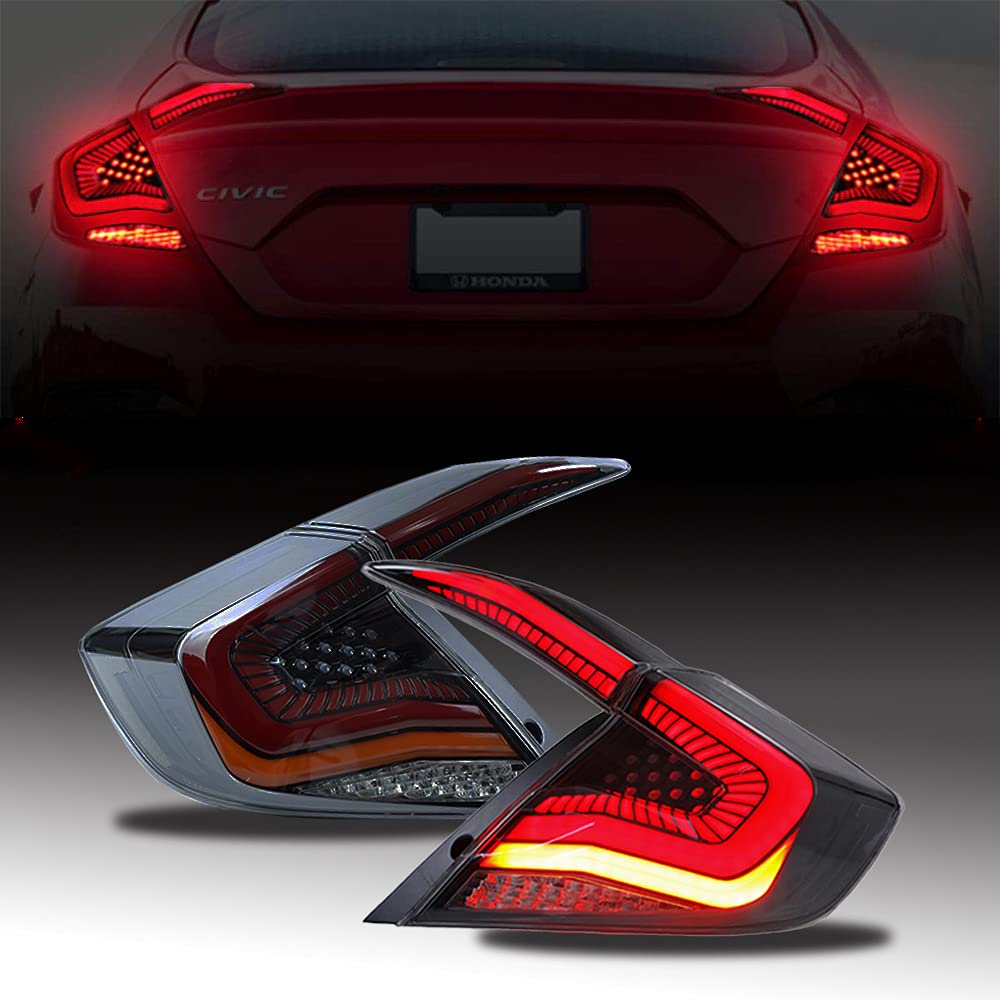 Total 48+ imagen honda civic heart tail lights In.thptnganamst.edu.vn