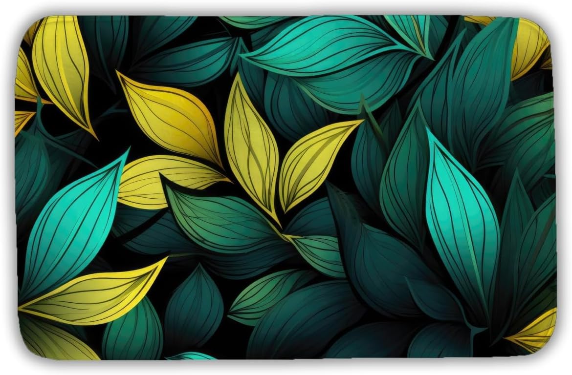 MWW C1BM2134IJ587Y 21 x 34 in. Potent Aroma Black Bath Mat - Stylish Home Decor Accent