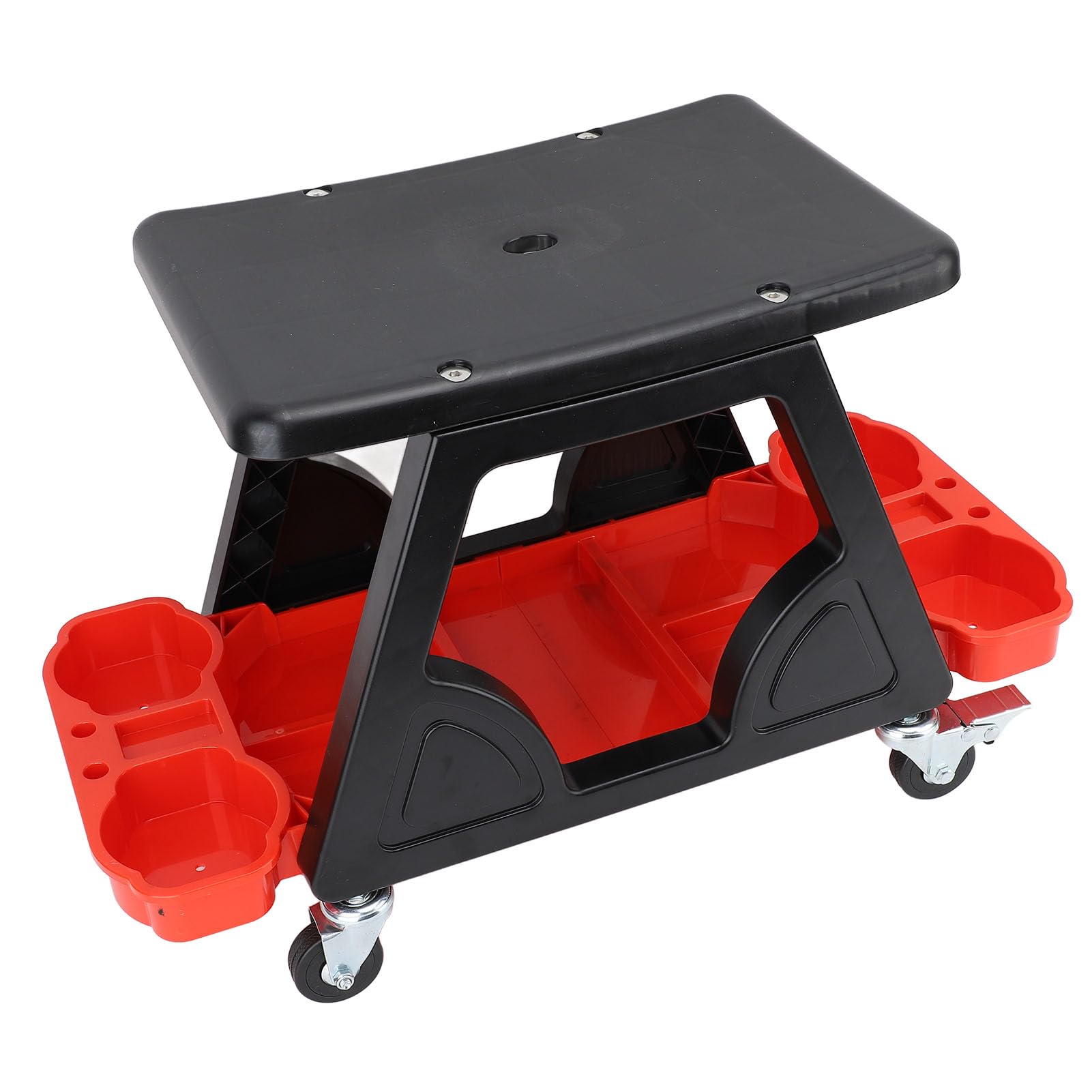 Rolling Creeper Garage Shop, Versatile Mechanic Stool Chair Comfortable Rolling Mechanics with Wheels, Padded Adjustable Mechanic Stool for Car Repair Automotive Work, BusoTh0myztn7vde