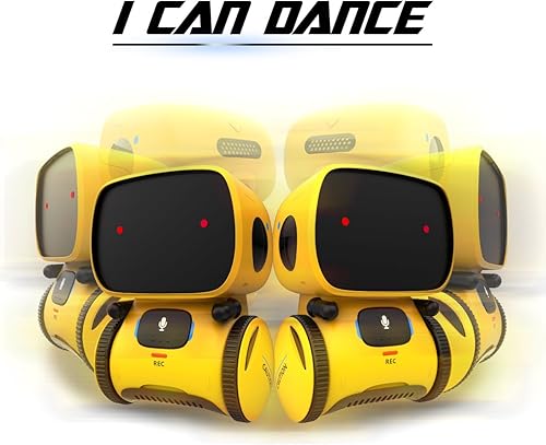 Miniatura 5 de REMOKING Juguete robot  juguetes educativos robótica para niños baila canta habla como tú con grabadora control de voz y toque regalos para niños