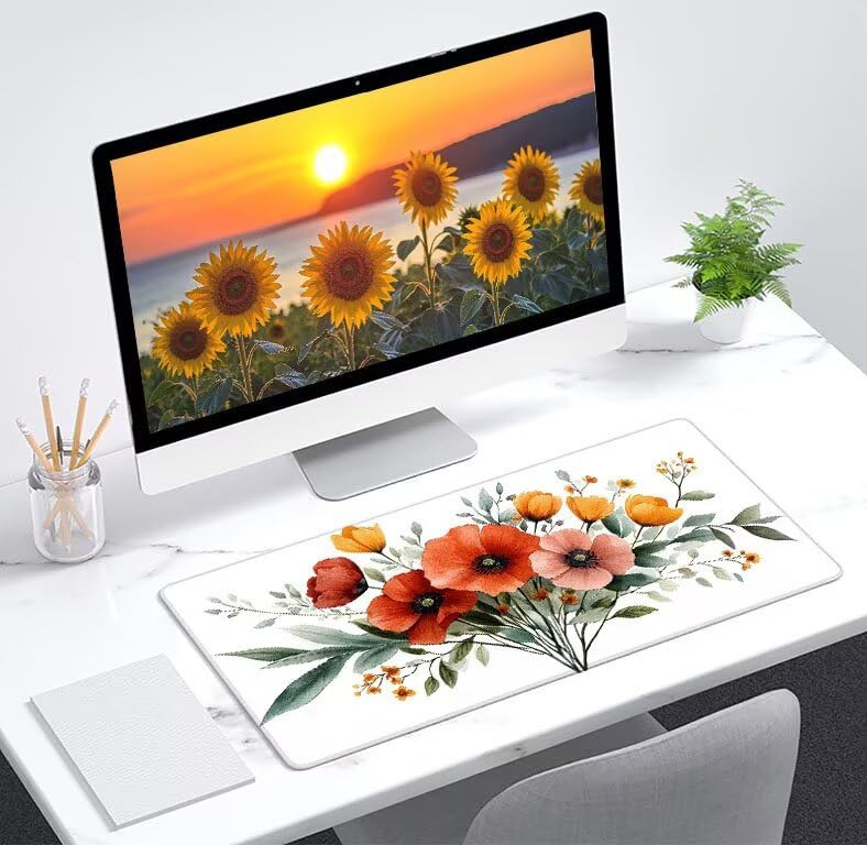 Tapis souris gaming étanche avec bords cousus pour précision PC maximale - 2