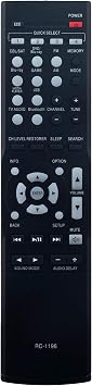 RC-1196 Replaced Remote fit for Denon AV Surround Receiver AVR-X520BT