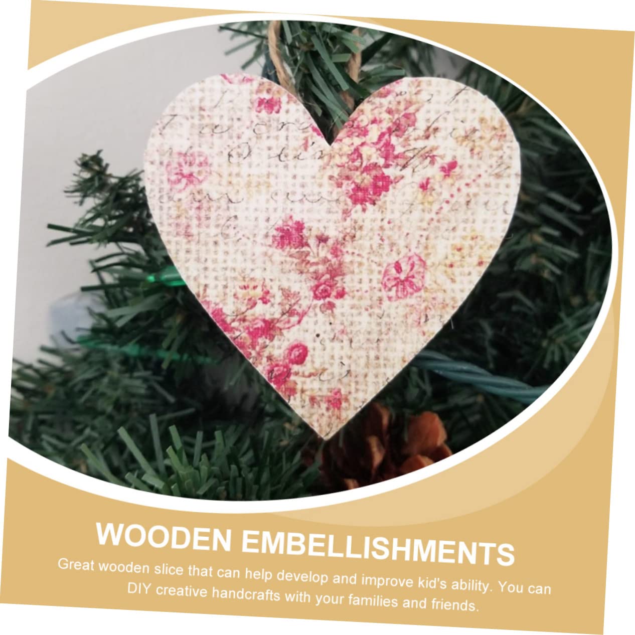 SHINEOFI 3 Sätze Herzdekoration Aus Holz Holzherzen Für Handarbeiten Holzherzen Für Hochzeitsdekoration Karte Motel-schlüsselanhänger Leer Herz Diy Holzschmuck Holzausschnitte 200 Stück * 3