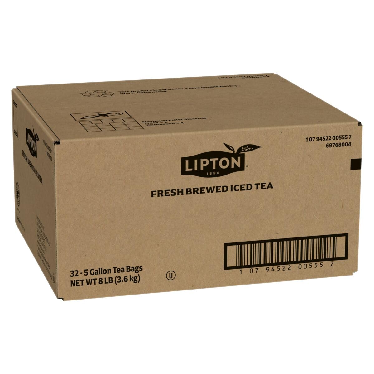 Lipton Auto Brew Fresh Brewed Iced Tea, Makes 5 Gallons - 32 Tea Bags