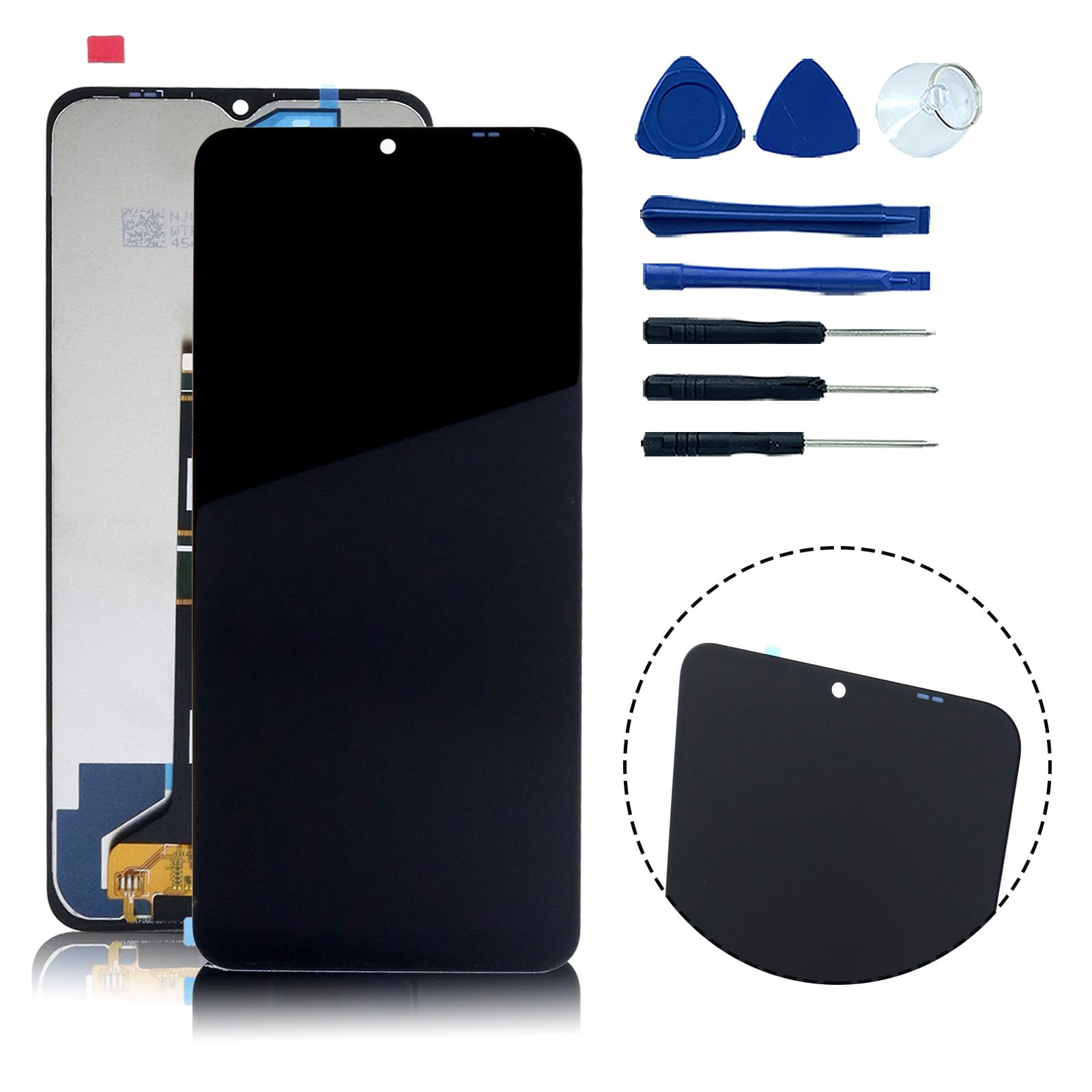 Schermo LCD + Digitalizzatore Per T-Mobile REVVL 7 5G TMRV075G Con Cornice – Ricambio Originale Nuovo