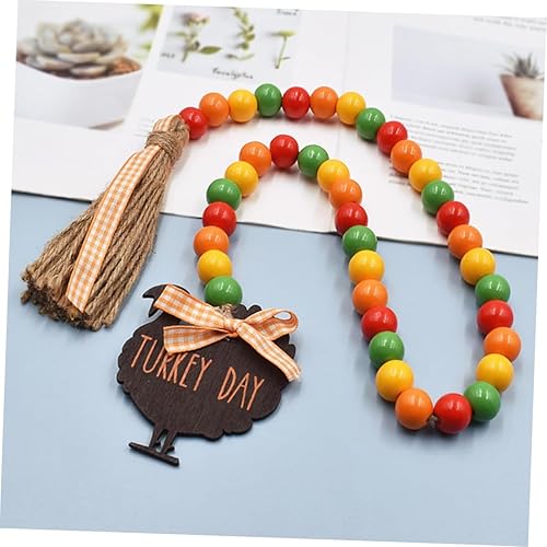 Miniatura 7 de BESTOYARD Etiqueta de pared para decoración del hogar, decoración rústica con bandeja escalonada y de Halloween, letrero de guirnalda para fiesta,