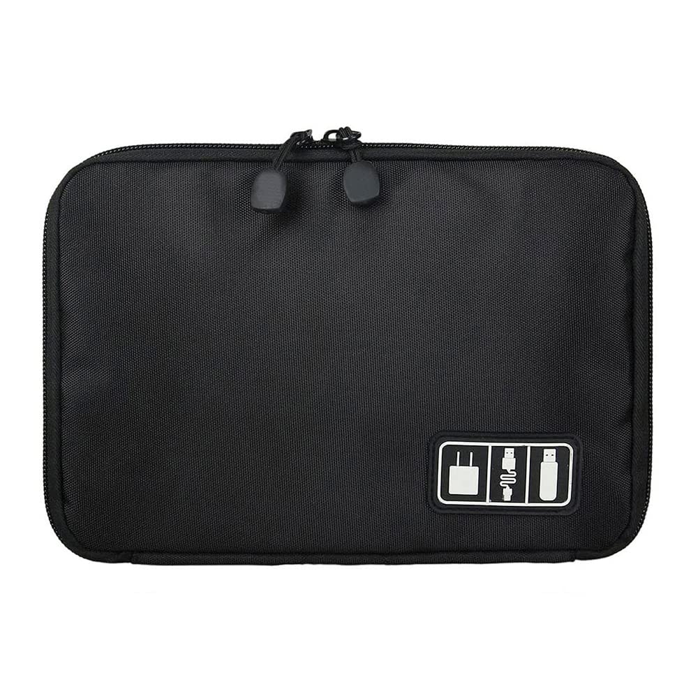 COSKIRA Cable Bag Cable Organiser Travel Cable Case Electronics Accessories Organiser Bag Universal Bag for Bag Accessories Mobile Phone Charging Cable Power Bank USB Sticks (Black) (B0BW61P371) Amazon Price History, Amazon Price Tracker