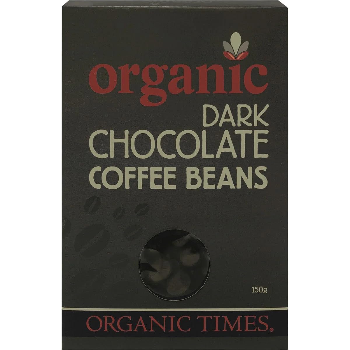 Organic Times Organic Dark Chocolate Coffee Beans 150 g, 150 g