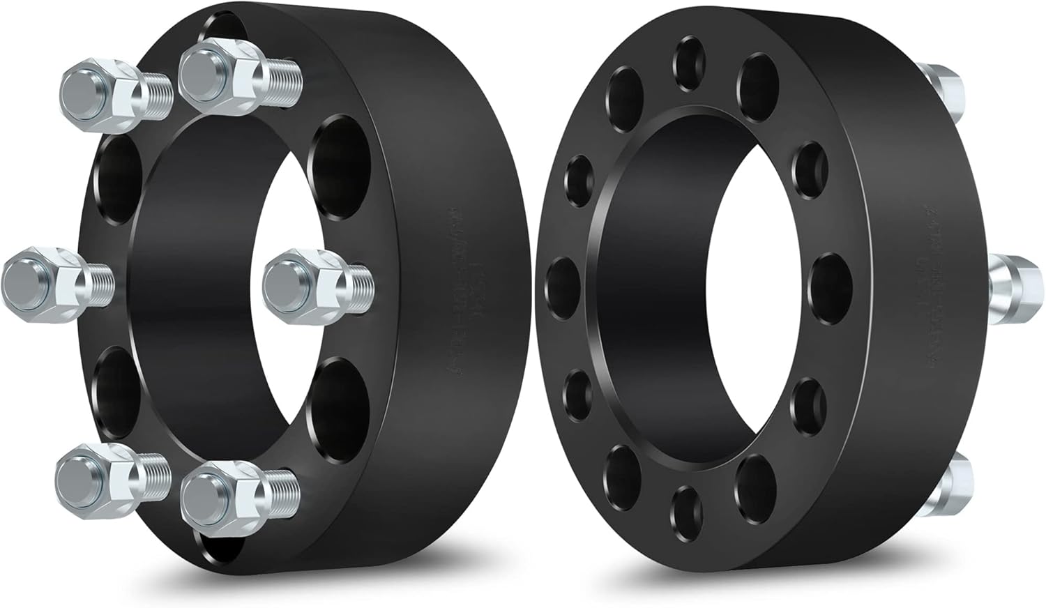 ECCPP 2PCS 2" 6 Lug Wheel Spacers 6x5.5 to 6x5.5 6x139.7mm fit for 1999-2019 for Chevrolet Silverado 1500 1995-2014 for Chevrolet Tahoe 2009-2011 for GMC Savana 1500