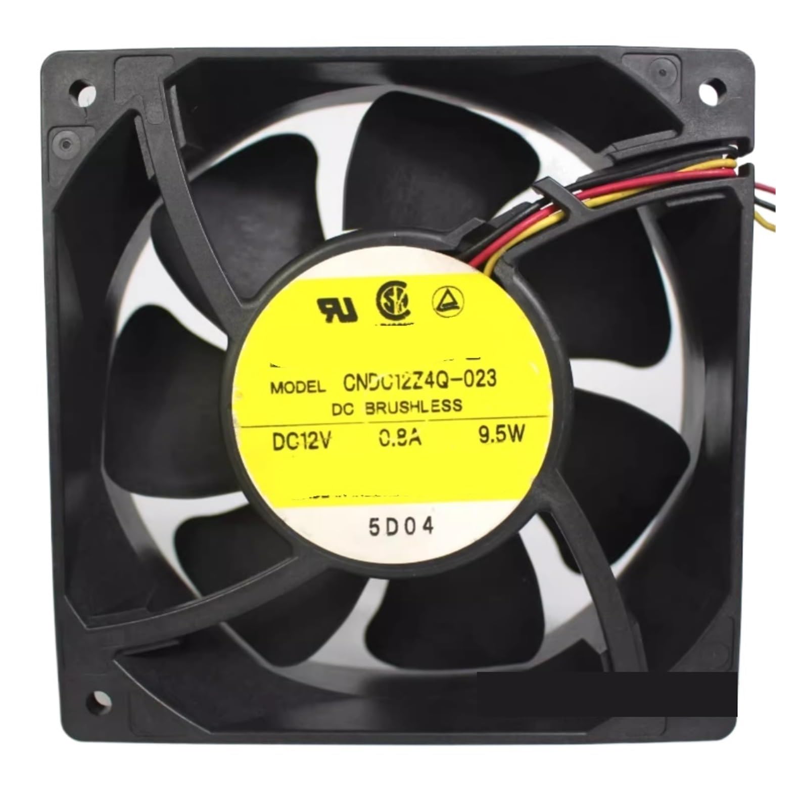 WEUSANXPL CNDC12Z4Q-023 12V 0.8A 12CM 12038 Two-Wire/Three-Wire Fan