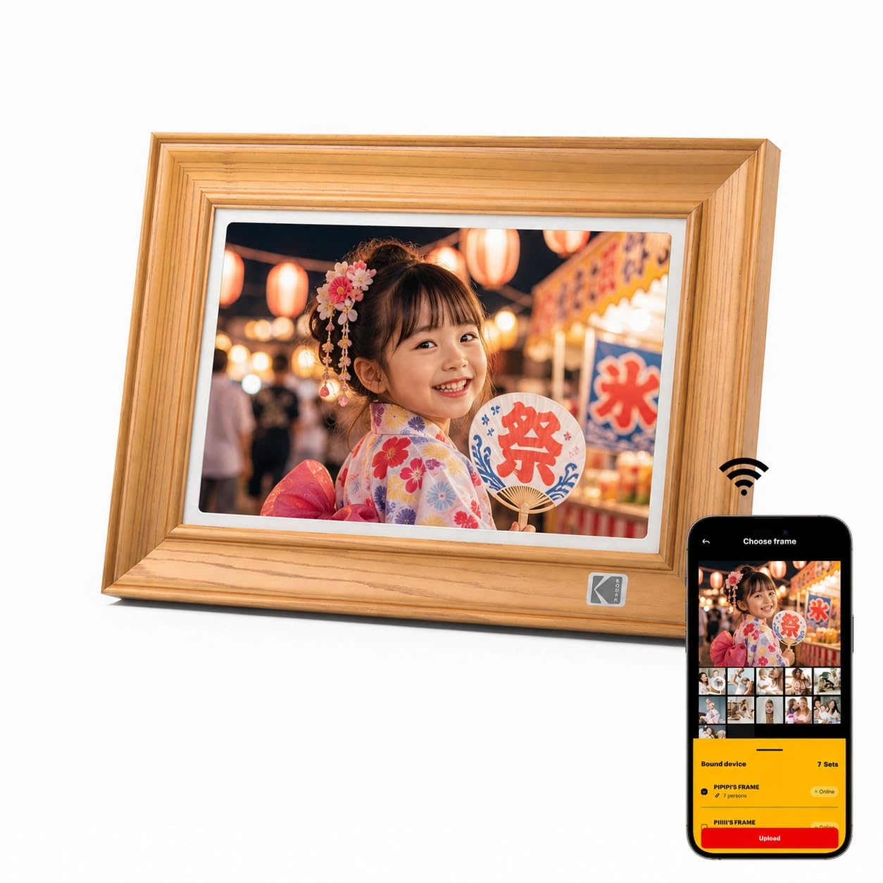 Amazon.co.jp: KODAK デジタルフォトフレーム