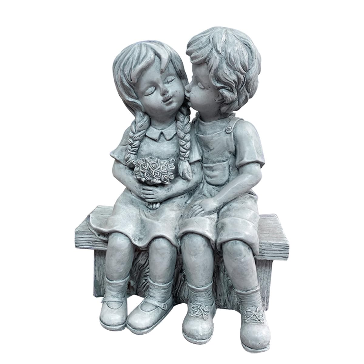 Statue de jardin en résine cadeau souvenir de maison original et unique