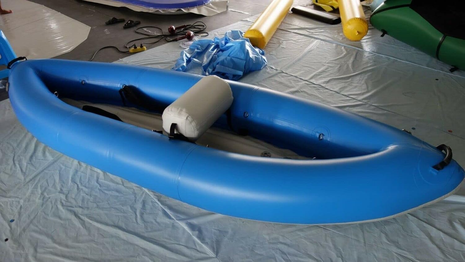 Inflatable Drop Stitch PVC Self Baling White Water River Raft Kayak Canoe NEW