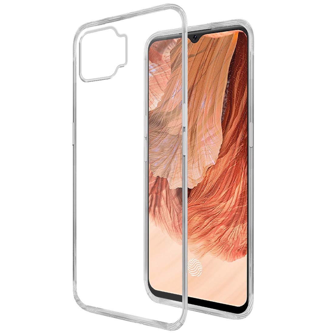 Amazon Brand - Solimo Mobile Cover for Oppo F17 (Soft & Shockproof Back Case with inbuilt Cushioned Edges), Transparent (B08L3VWDCF) Amazon Price History, Amazon Price Tracker