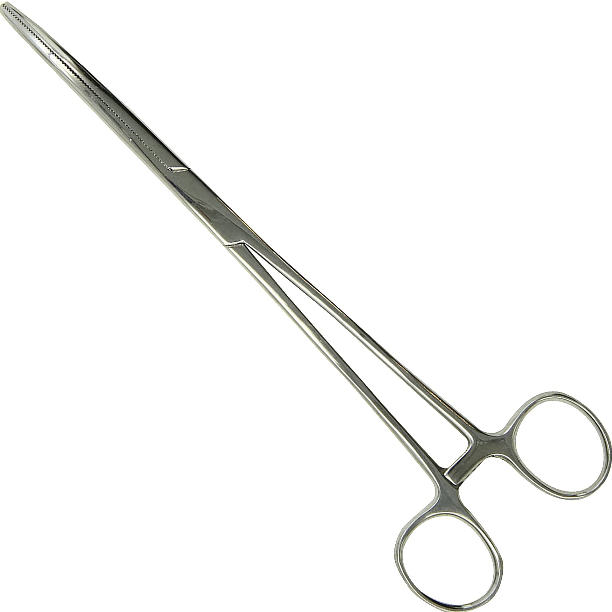 Pean Hemostat Straight and Curved Multipurpose Locking Tweezer Clamps Serrated, Stainless Steel - Hemostats for Nurses, Fishing Forceps, Crafts and Hobby