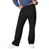 Women’s EcoSmart Fleece Petite Sweatpants, Open Bottom Sweatpants, Petite, 28.5''