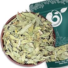 NY Spice Shop Senna Leaves Dried - 1 Pound Whole Senna Leaf Herb - Botanical Tea Ingredient - Loose Leaf - Natural & Pure from Senna Leaves - Bulk Pack for Herbal Use & Blending