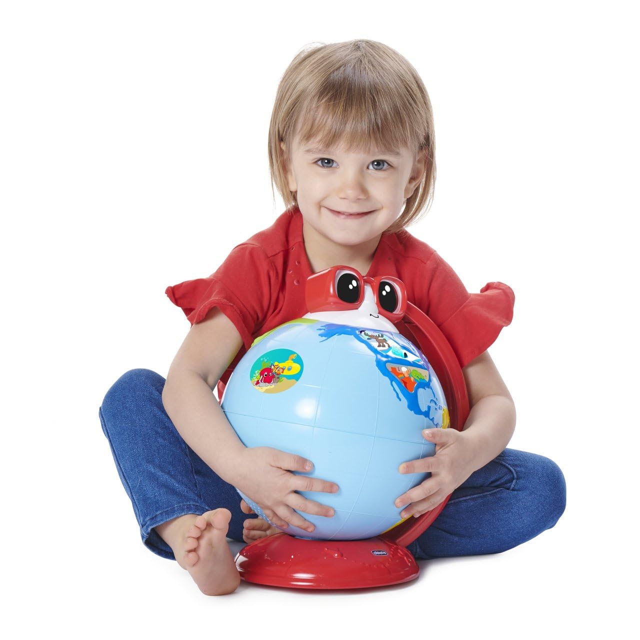 Chicco Palloncino Terracheo, Giocattolo Educativo Parlante, Per Imparare Geografia, Musica e Curiosità del Mondo, Flora e Fauna, +300 Frasi e Concorsi Canzoni, Metodo Montessori