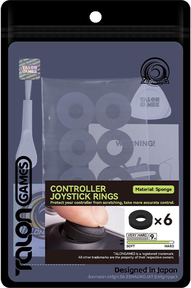 TALONGAMES Joystick Rings, Aim Assist Target Motion Control