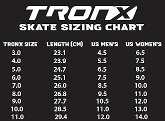 TronX Stryker Soft Boot Senior Men's Boy's Kids Ice Hockey Skates - All Adult and Junior Sizes - Great for Recreational Skating