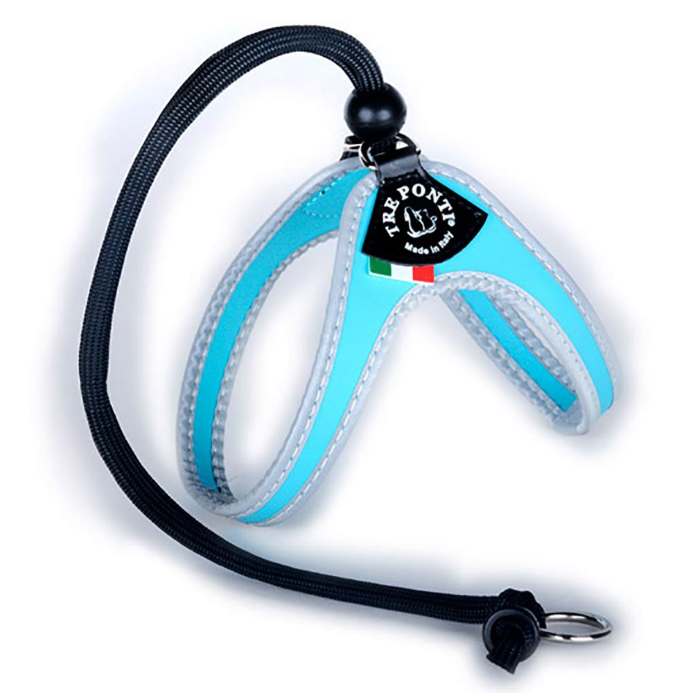 Tre Ponti - Arnés para perro con correa ajustable reflectante, cómodo y resistente, Easy Fit - Varias tallas y colores reflectantes