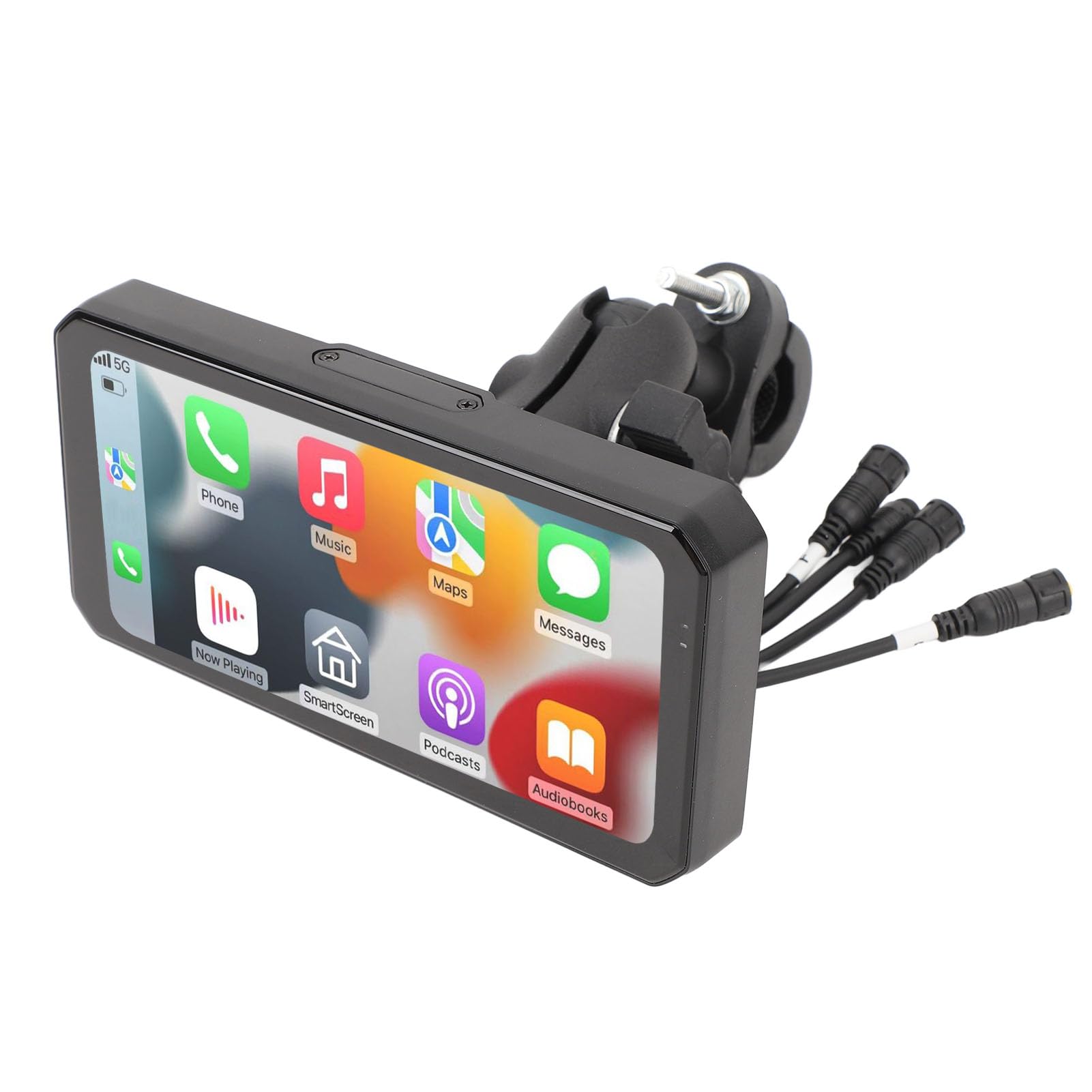 Cámara de Salpicadero para Motocicleta, Grabadora de Cámara Dual 1440P, Resistente Al Agua IP67 con Monitoreo de Presión de Neumáticos, Pantalla de 6,25 Pulgadas