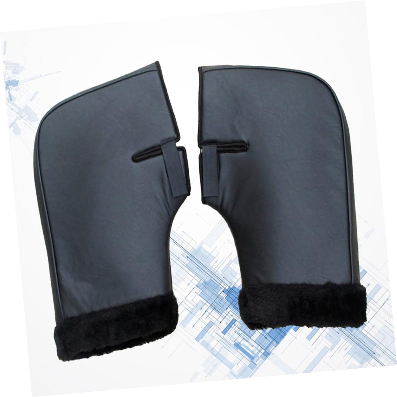 BESPORTBLE Guanti da Ciclismo per Esterni Guanti Invernali Unisex Caldi per Moto per Equitazione Realizzati in Materiale Durevole Fodera Spessa Colore Casuale