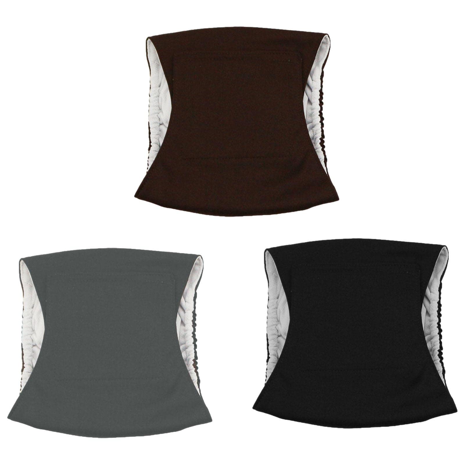 GenericReusable Dog Diapers Male | Reusable Belly Bands For Dogs - Male Belly Bands For Dogs (Pack Of 3), Reusable Dog Male Wraps, Dog Belly Wrap Diapers For Male Dog