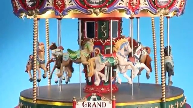 Amazon.com: Lemax Village Collection The Grand Carousel #84349