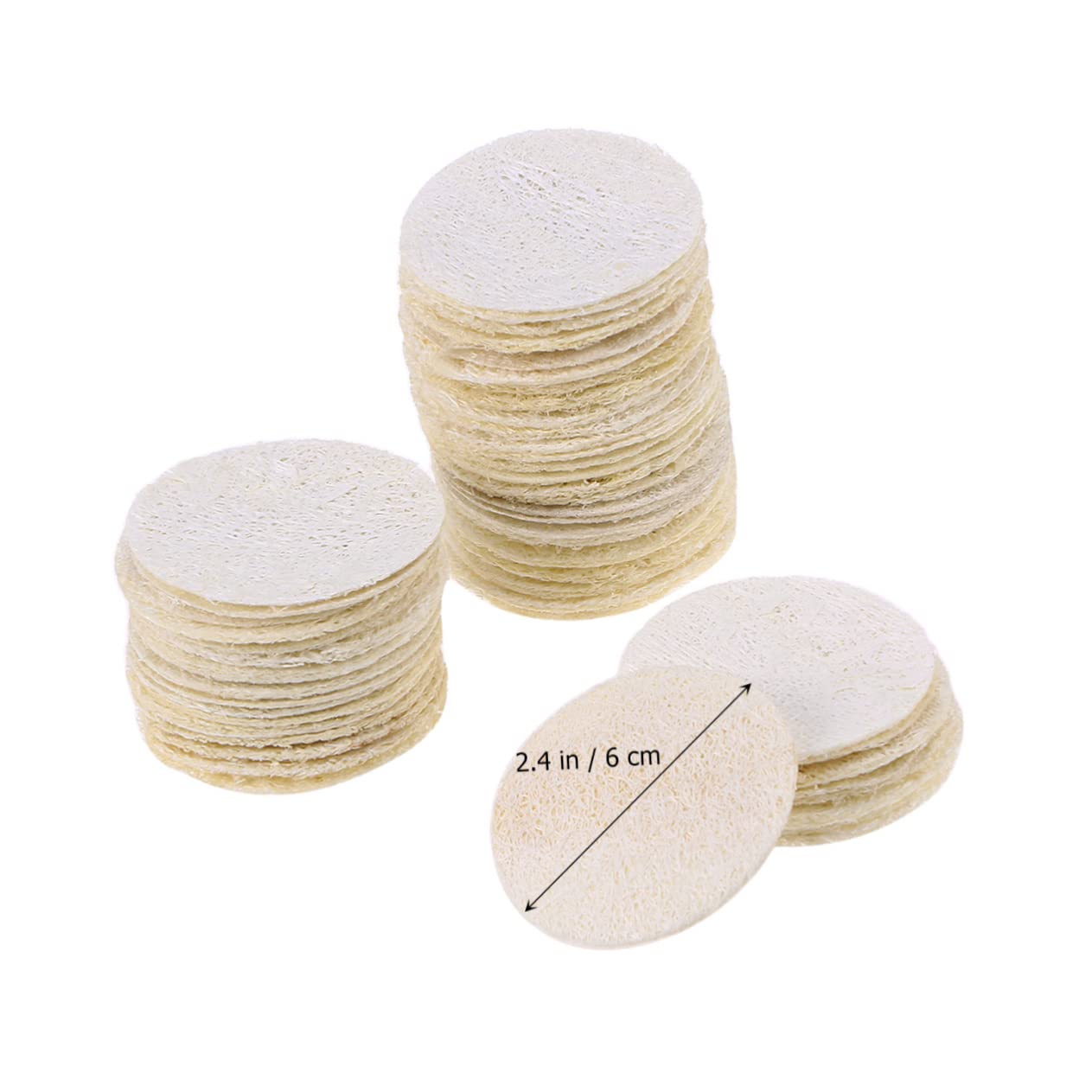 500 Piezas Almohadillas Desmaquillantes Para Ojos Almohadillas Limpiadoras De Cara Almohadillas De Lavado Para El Cuidado De La Piel Depurador De Cara Esponja Perder Lavado De Cara