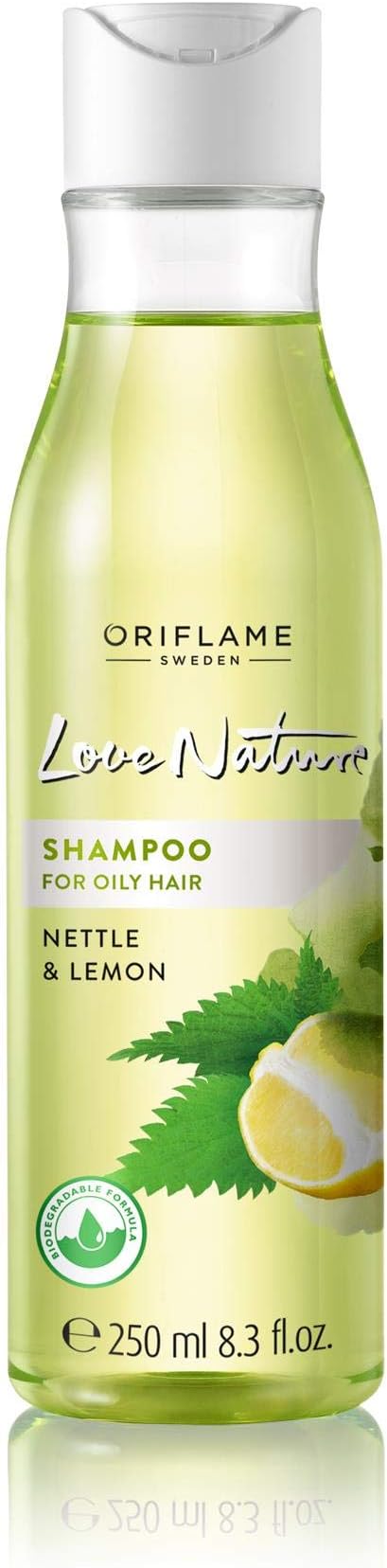 Love Nature Shampoo for Oily hair with Nettle & Lemon