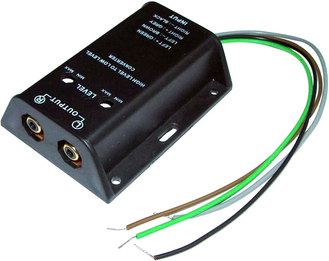 Audioproject A111 High Low Adapter Subwoofer Converter für Auto Radio