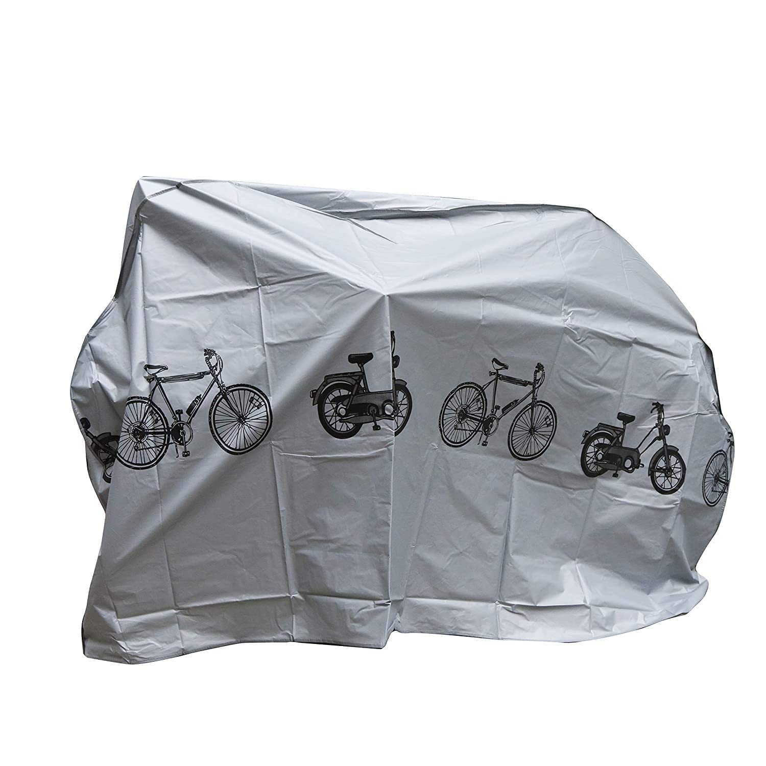 FLENGO; MADE FOR YOU Cycle Cover Outdoor Waterproof Indoor Dust Bicycle Covers Rain Sun UV Wind Snow Proof Bike Storage for Mountain Road Electric Bike Exercise Bike (Gray) (B0D77SGHYF) Amazon Price History, Amazon Price Tracker