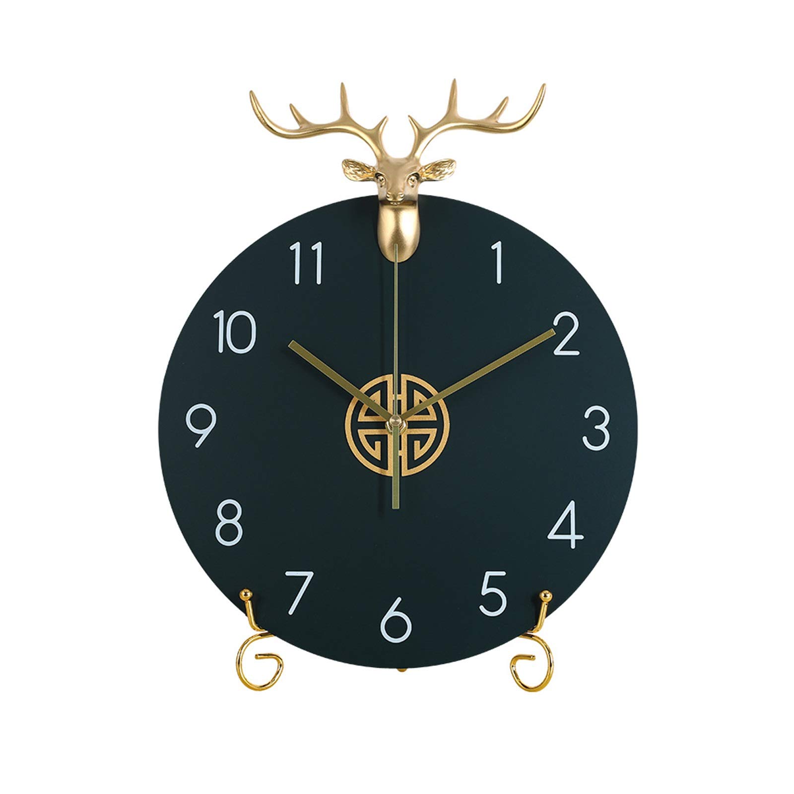 QINGGANG-0224 Mantel Clock Modern Simple Table Clock Creative Decor Desk For Living Room, Tabletop, Countertop