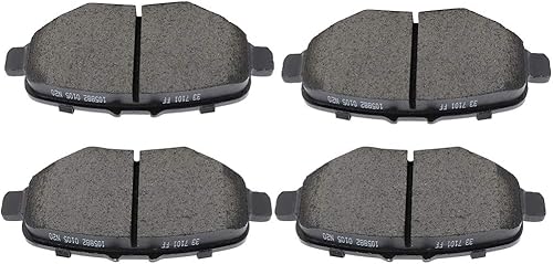 SCITOO D1612-8825 Rear Brake Pads Fit For 2005 2006 2008 For Chevrolet Cobalt,2008-2010 For Chevrolet HHR,2004-2008 For Chevrolet Malibu,2013-2019
