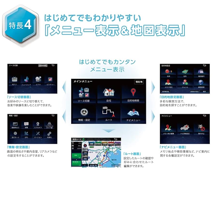 早い者勝ち　EZ-950 ポータブルナビ 9インチ 楽天市場】＼在庫限りの大特価！／ケンウッド EZ-950 9V型(9