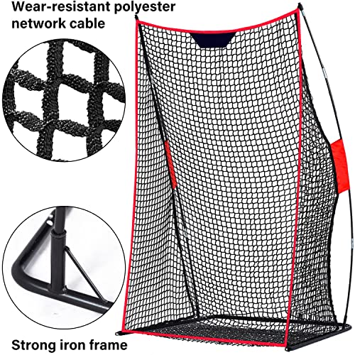 Football Kicking Accuracy Throwing Catching Nets For Quarterbacks Football Practice Kick Nets For Throwing Kids Adults Portable Outdoor Football Soccer Kicking Training Quarter Target Goal Net #TOP5