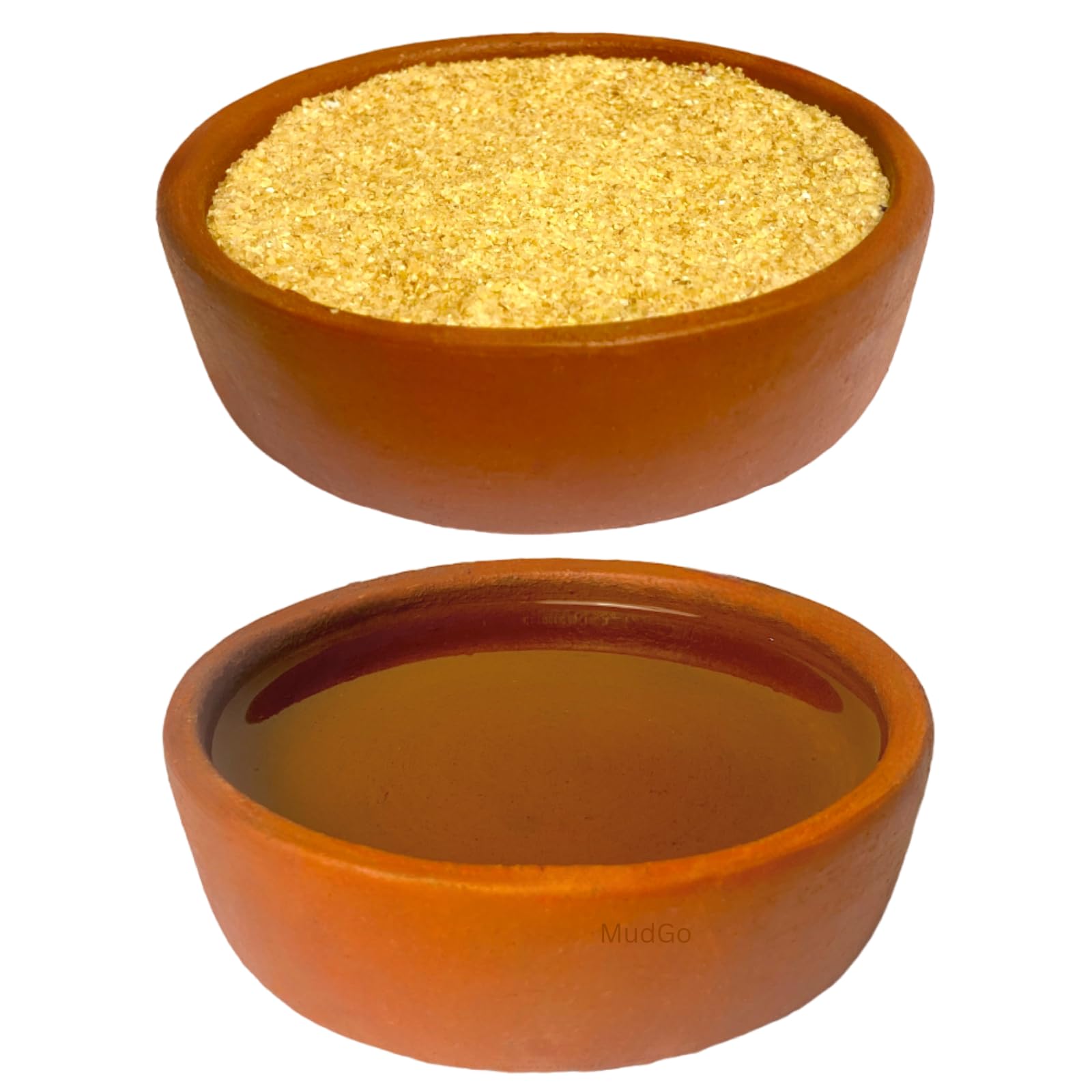 MUDGO Clay/Mud Bird Feeder Bowl to Feed Water/Food for Birds/Feeding Tray for Pet Cage/Bath Tub/Terracotta/Handmade/Home,Balcony and Garden (Pack of 2) (B0DGKY17XZ) Amazon Price History, Amazon Price Tracker