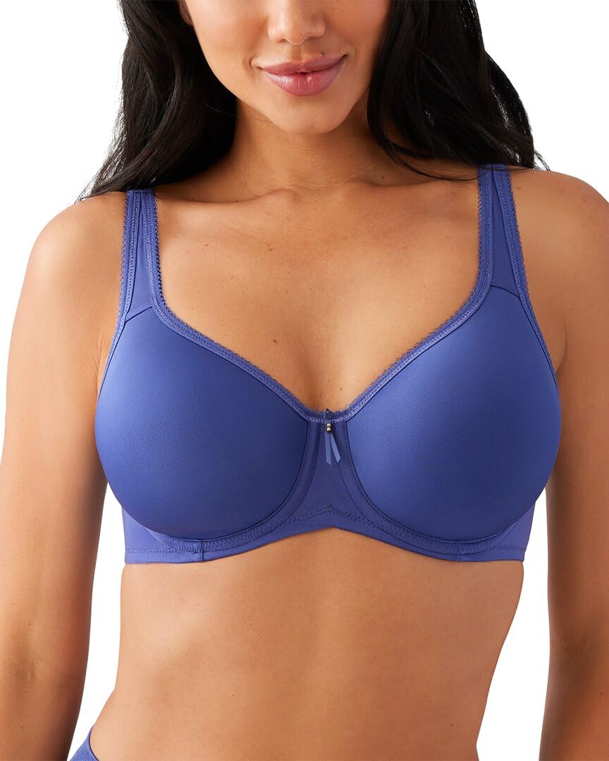 Wacoal Women's Basic Beauty Lightly Padded Underwire Full Coverage T-Shirt Bra, 853192