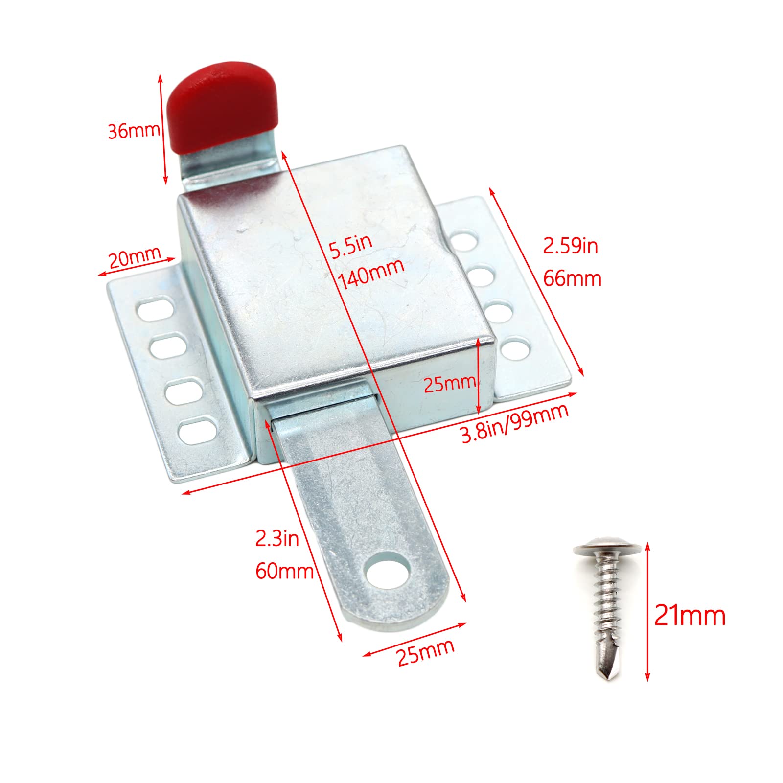 Ideal Door® Overhead Garage Door Sliding Interior Side Lock