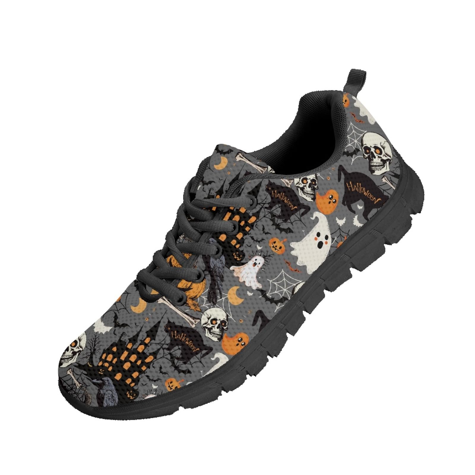 Coloranimal Primavera Estate Cartoon Ballerine per Donne Running Walking Sneakers, (Disegno di gatto