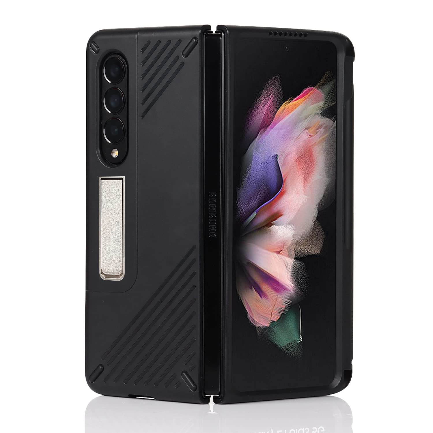 Amazon.co.jp: Pelanty For Galaxy Z Fold3 5G ケース Sペン収納