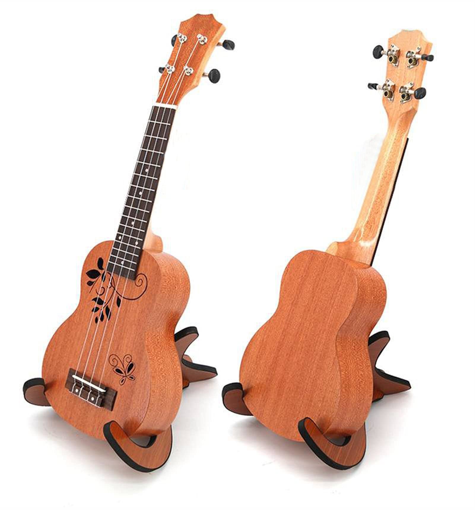 Ukulele koncertowe Początkujący Ukulele 21 Cal Ukulele Saxophone Ukulele Koncert Tenor 4 Struny Ukelele Mini Guitarra Hawaiian Guitar Akustyczne Instrumenty Muzyczne (Color : 3)