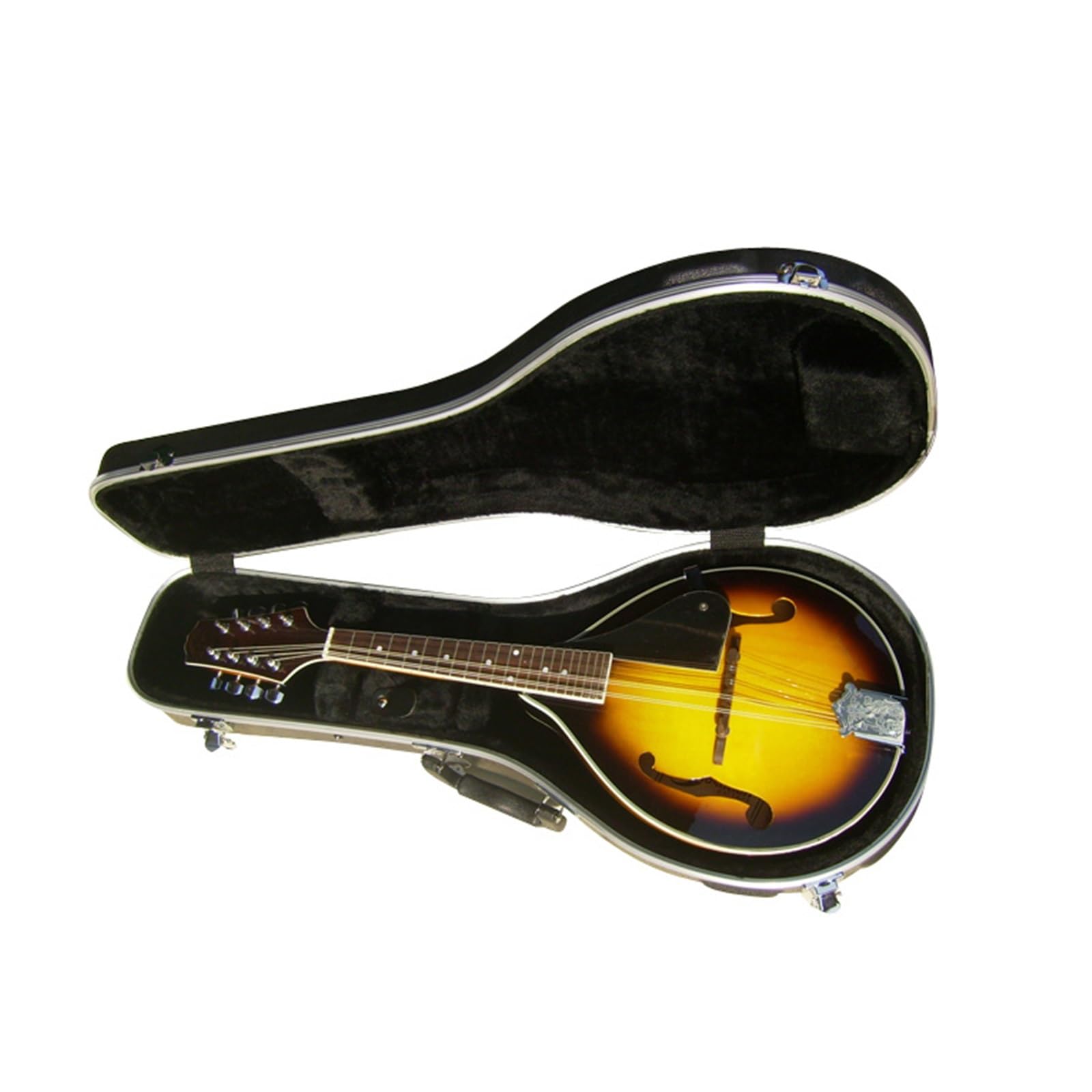 Mandolina Profesjonalny Instrument Solidny Drewniany Ręcznie Wykonany Ośmiostrunowy Instrument Mandolina Z Obudową ABS