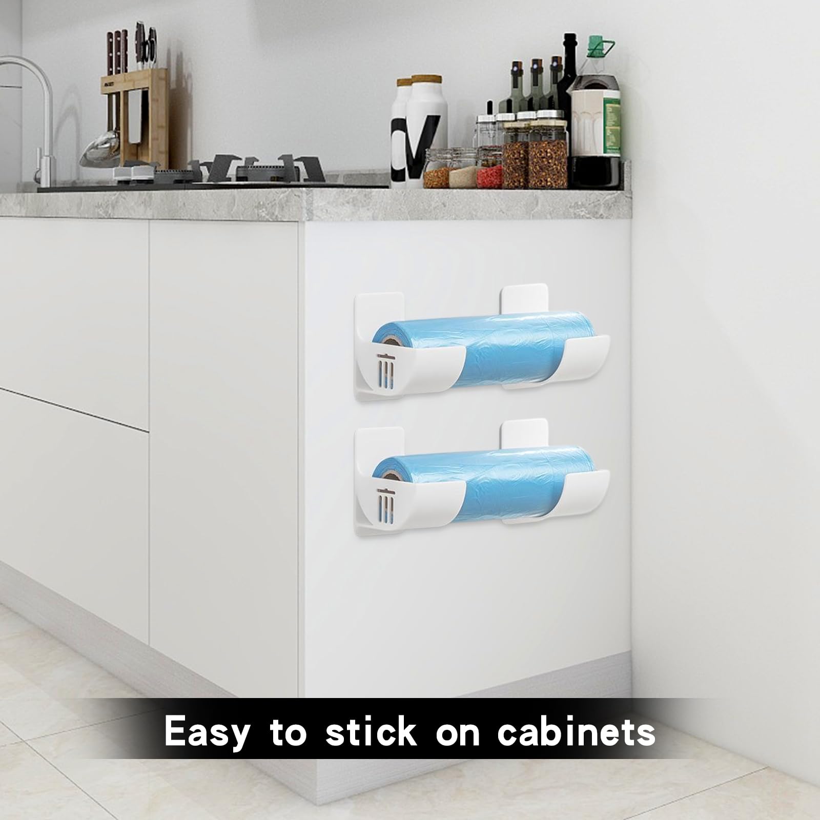 Portarifiuti Da Parete Per La Raccolta Differenziata, 3 Colori - Sacchi Da 120L - Foto 13