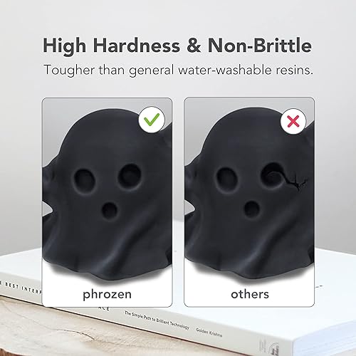 Miniatura 5 de phrozen Impresora 3D de resina negra rápida lavable al agua, resina fotopolimérica de curado UV LCD de 405 nm para impresión de alta precisión, bajo