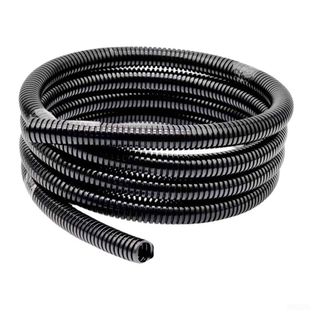 Tubo flexible AD10 de polietileno negro para aislar el arnés eléctrico automotriz